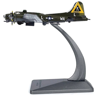 11.9cm Diecast Alloy 1/200 USA Air Force B-17G Fighter Model Static Display