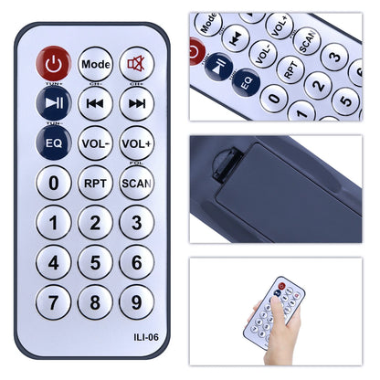 Remote Control For Pyle Portable Bluetooth PA Speaker System PPHP1542B PPHP1264A