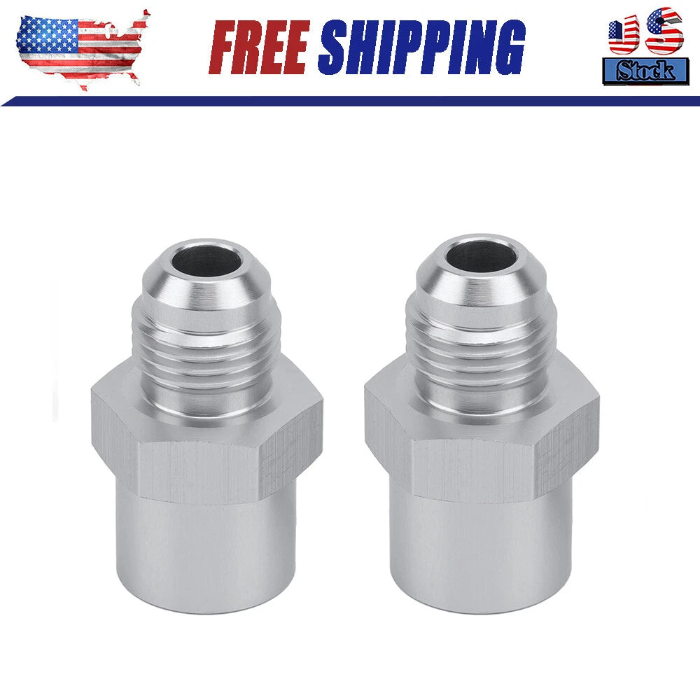 6AN Adapter Fitting Set For GM TBI Style (metric O-ring) Fuel Sending Units