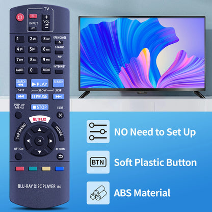 N2QAYB001030 Replace Remote Control For Panasonic Disc Player DMP-BDT171