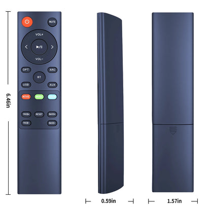 Replacement Remote Control For Norcent BYL Bestisan MEGACRA Soundbar Speaker