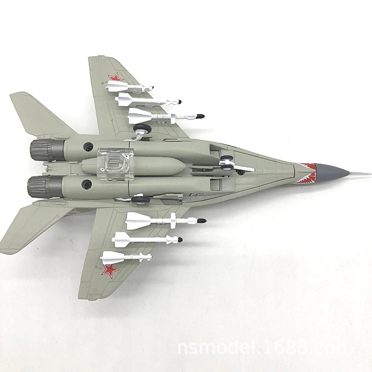 1:100 Russian MIG-29 Aircraft Diecast Model Military Airplane Plane Ornaments