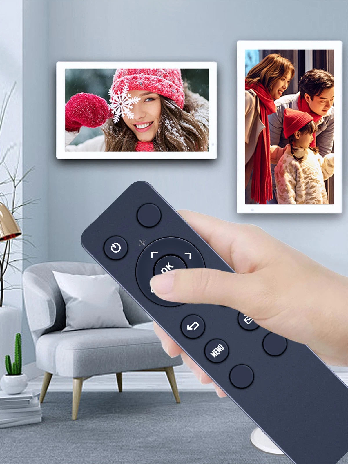Remote Control For All Pix-Star Digital Picture Frames PXT408WR01 PXT410WR01