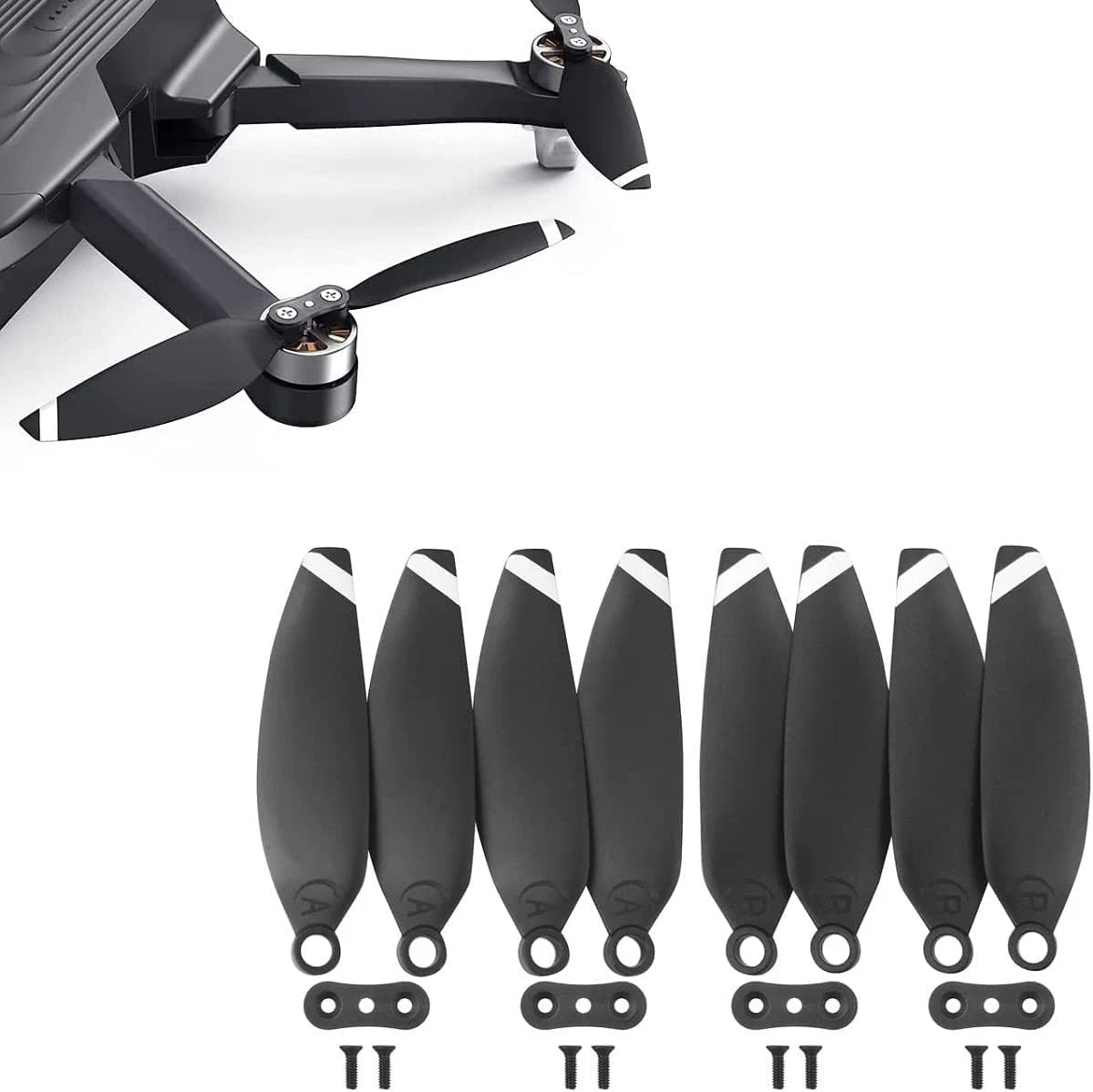 24PCS Propeller for HS175D X500pro X650 Ruko F11MINI Bwine F7MINI Aerial...