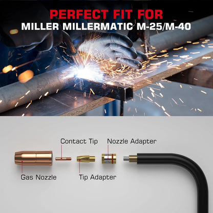 ARCCAPTAIN for Miller M-25/40 Welder Part .035" Accessory Kit