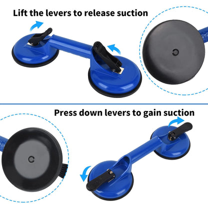 Floor Gap Fixer Tool for Laminate Repair Include Suction Cup Blue-1