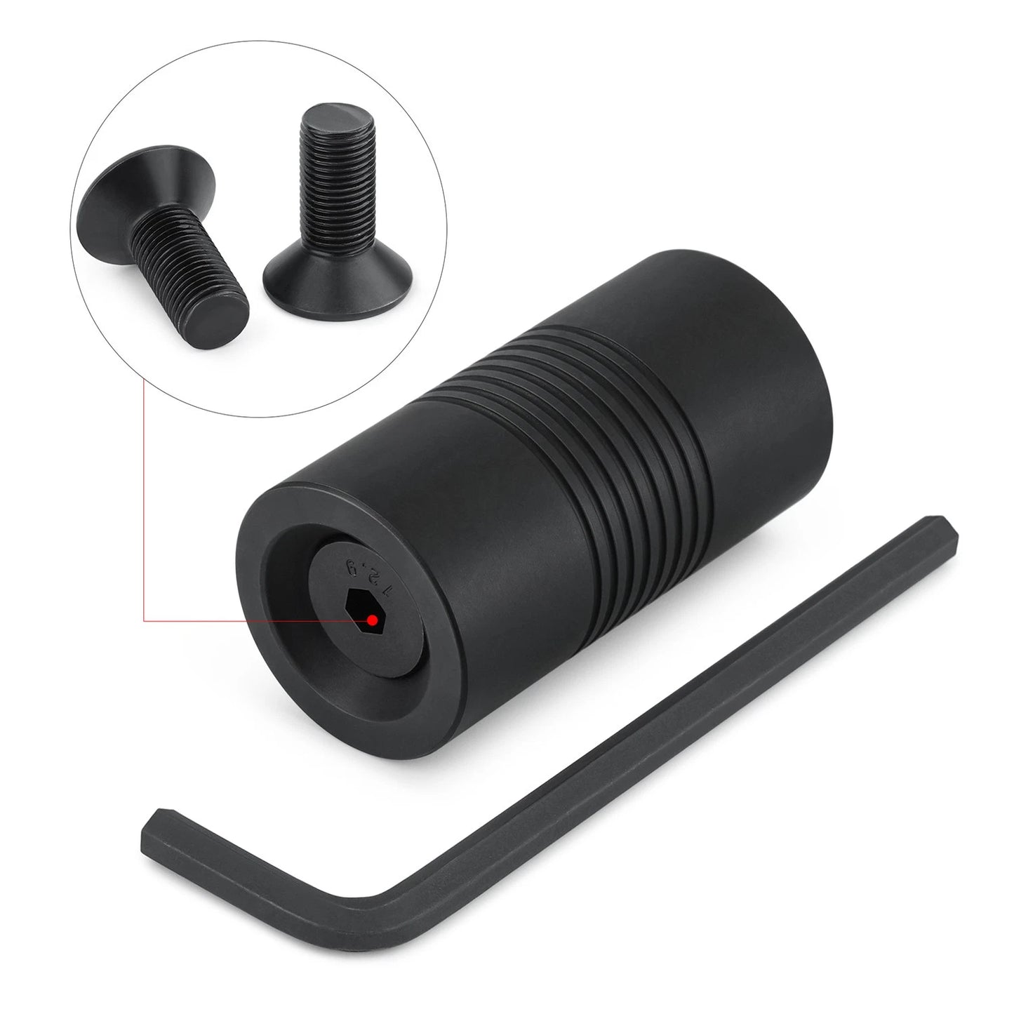 Door Frame Dimpling Tool for Hardened Steel, Double-Sided Design, Flush Fastener
