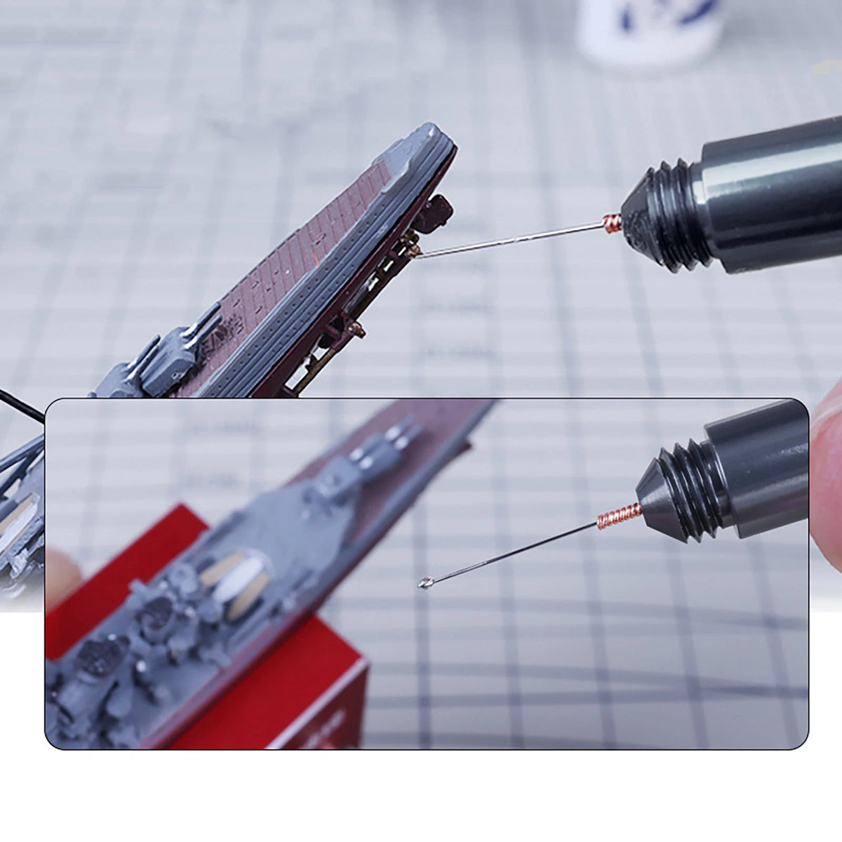 Metal Modeler Glue Dispensing Aid Stick Applicator Pen for Gundam/Military Model