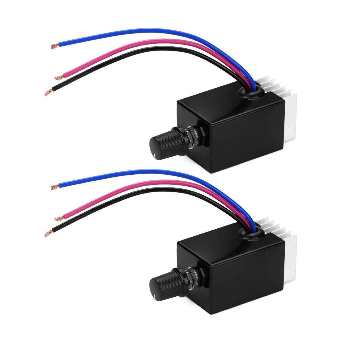 2x DC12V/24V 10A PWM Motor Speed Control Module for Fan Defrost Heater Unit