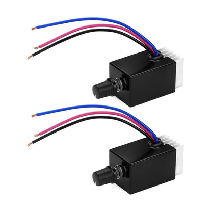 2x DC12V/24V 10A PWM Motor Speed Control Module for Fan Defrost Heater Unit