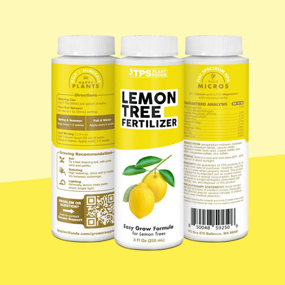 Lemon Tree Fertilizer, Complete Plant Food, 8 oz 8 (1/2 Pint)