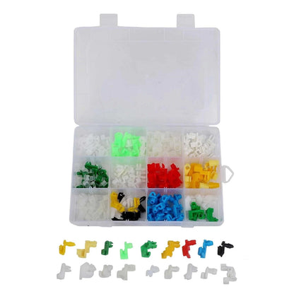 Plastic Fastener Clips for Door Lock Rods 160pc For Automotive Door Lock System