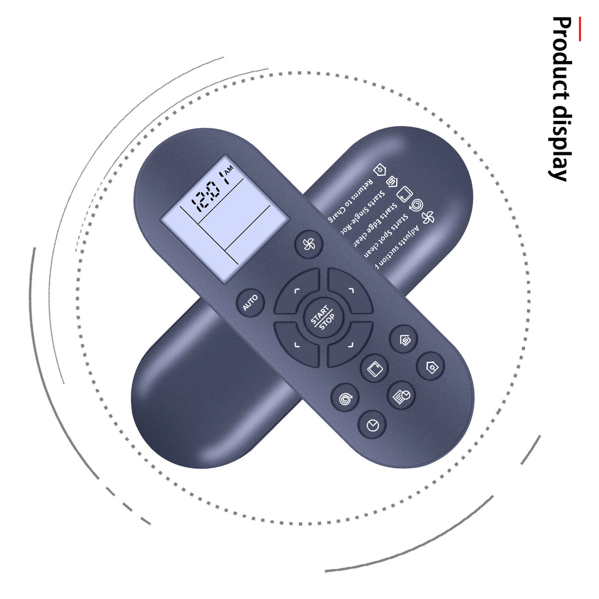 Remote Control For Eufy Robotic Vacuum Cleaner 11S,11S PLUS,12, 15T,15C, 25C