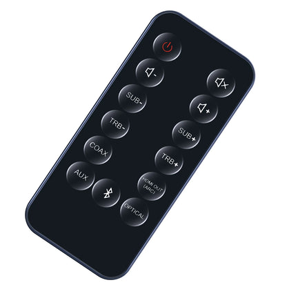 Replacement Remote Control For Hitachi AXS240BTU 240W Soundbar