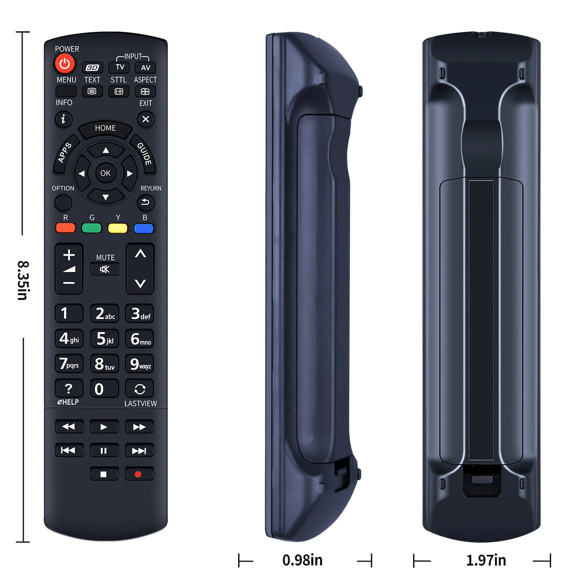 Replacement Remote Control For Panasonic N2QAYB000831