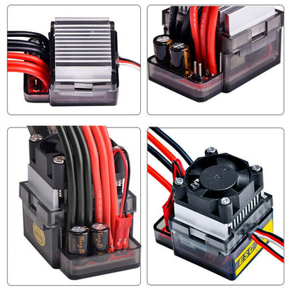 2-Way 6-12V 320A High Voltage ESC Brushed Speed Controller for RC Car Truck Boat