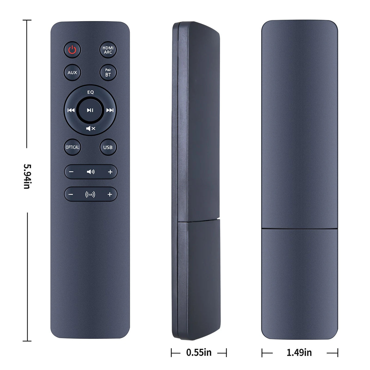 Remote Control For Philips Soundbar B5706 TAB5706/37 TAB6305 TAB6305/10