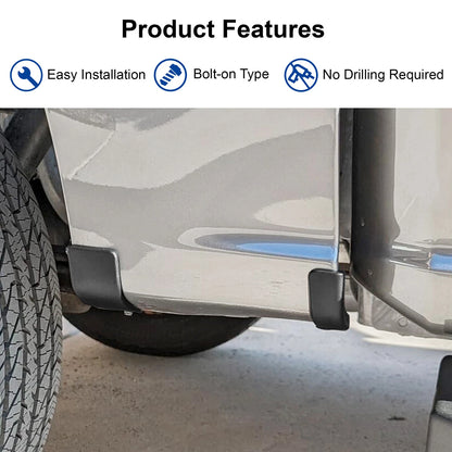 Stone Rock Guard Rear Trim Molding Kit M-9929-F15 For 2021-2023 F-150 LH/RH Side