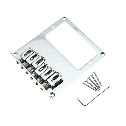 Durable 6 String Hardtail Bridge With Wrench Screws For Tele Telecaster Guitar
