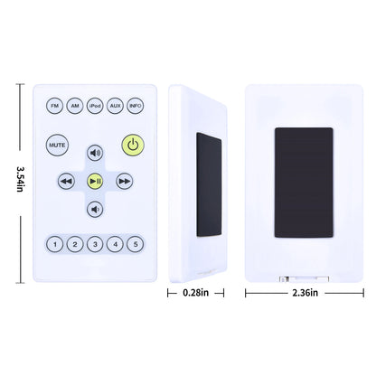 Remote Control For Boston Acoustics Duo-I Plus AM/FM iPod Docking Station