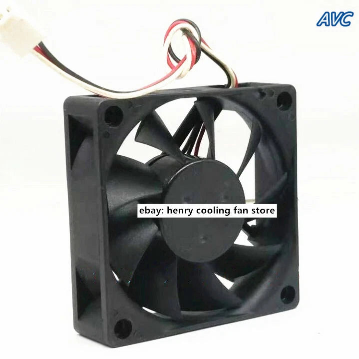 For AVC DA07020R12H DC 12V 0.33A 70*70*20MM 3pin  Server/ Case Cooling Fan