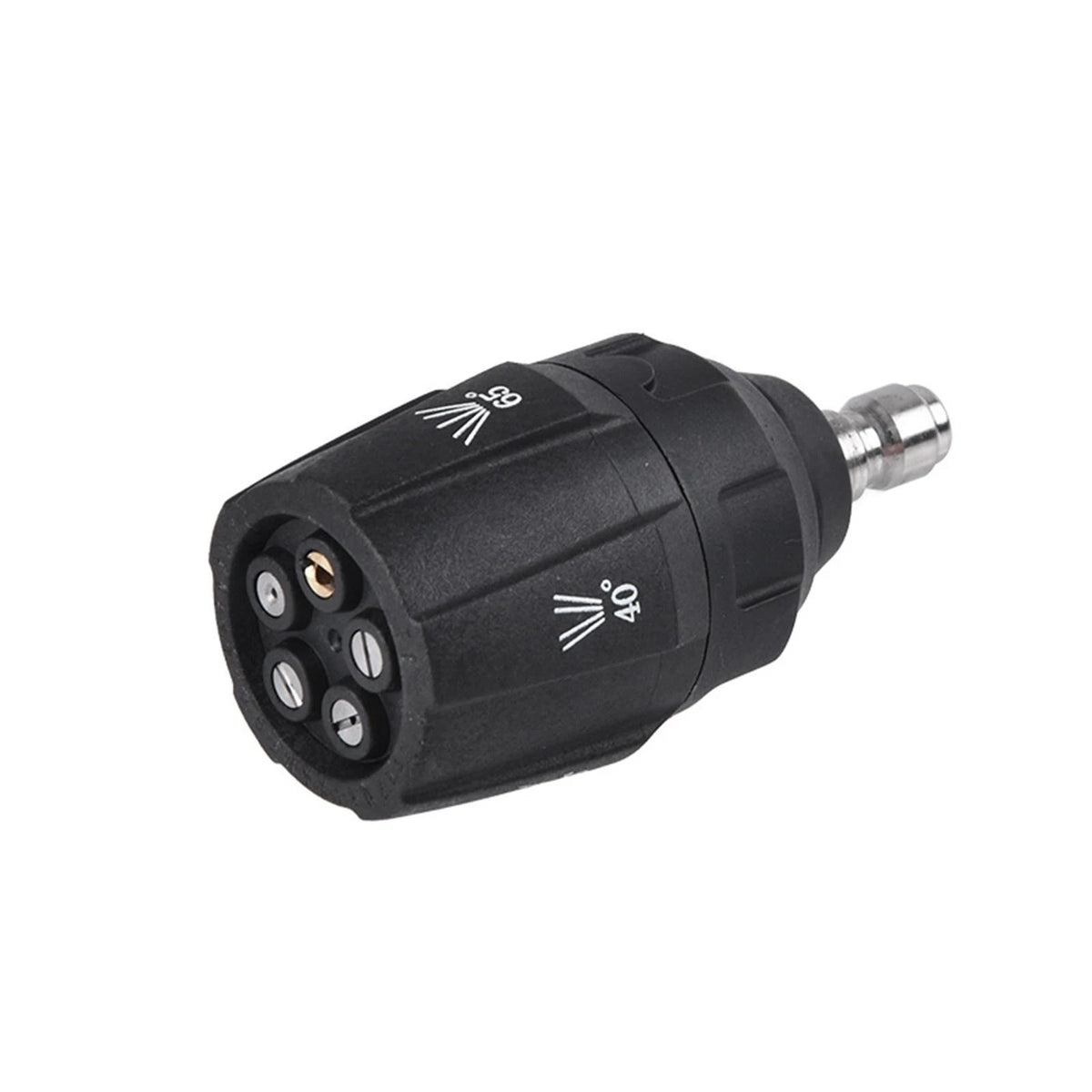 High Pressure Washer Nozzle 5 in 1 Adjustable Angles Rotating Water Nozzles