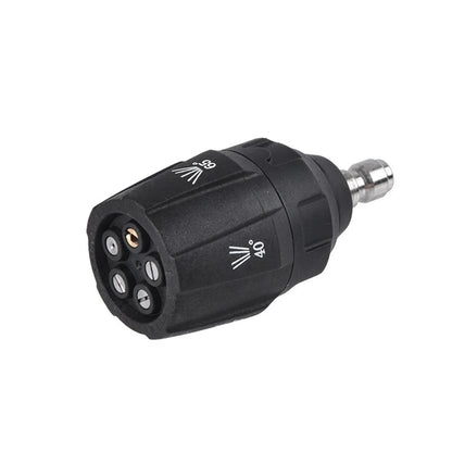 High Pressure Washer Nozzle 5 in 1 Adjustable Angles Rotating Water Nozzles