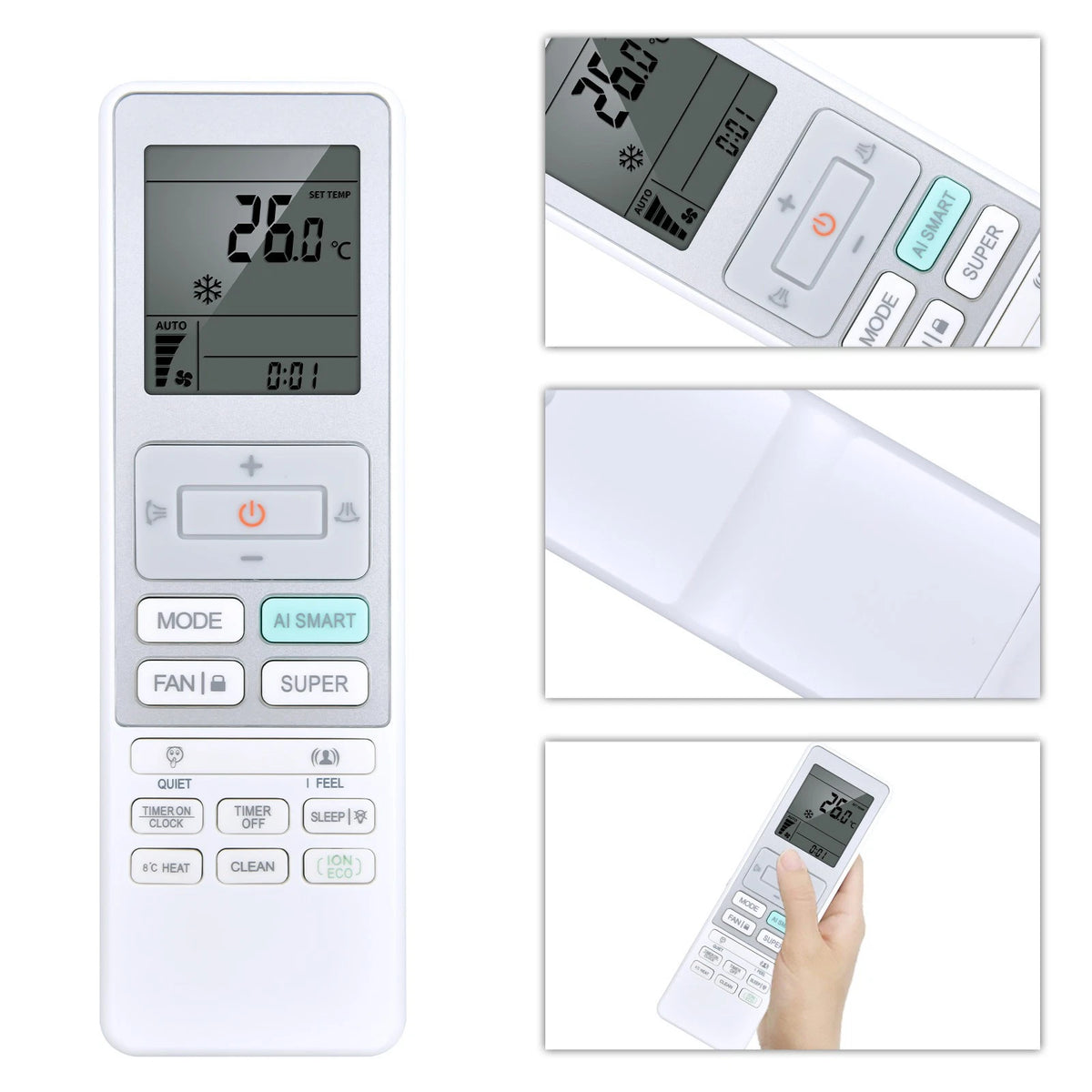 Replace Remote Control For Hisense RCH-RTY5-0 Air conditioner