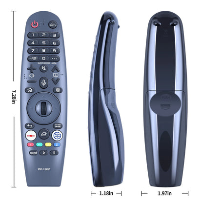 RM-C3285 For JVC Android Bluetooth Magic Voice TV Remote Control RM-C3417