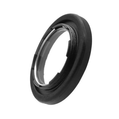 Black DK-17 Silicone Eyecup Eyepiece with Glass for Nikon D850 D700 Camera