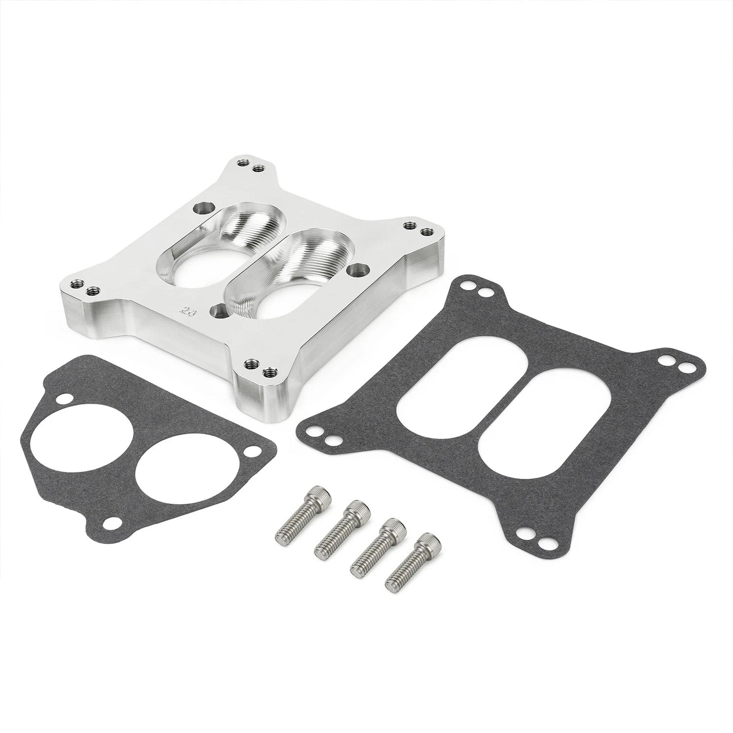 2" Dual Plane Carburetor Adapter for TBI Intake Manifold Fits Holley & Edelbrock