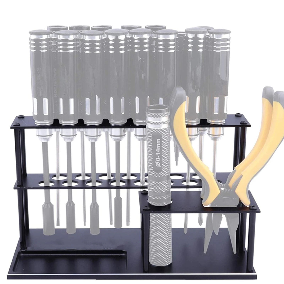 Rust-Free RC Car Screwdriver Tool Holder Wrench Storage Rack Shelves Base Stand