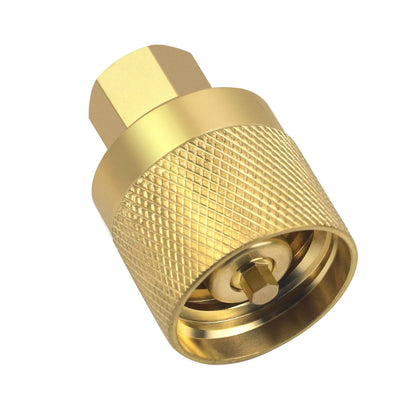 1x RE7141F Forklift Propane Tank Adapter Female Connector Widely Compatibility