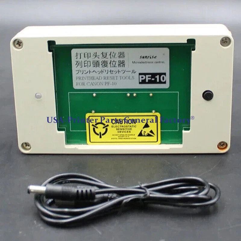 PF-10 Resetter Kit Compatible For Canon PRO-1000 2000 4000 6000 Print Head Reset