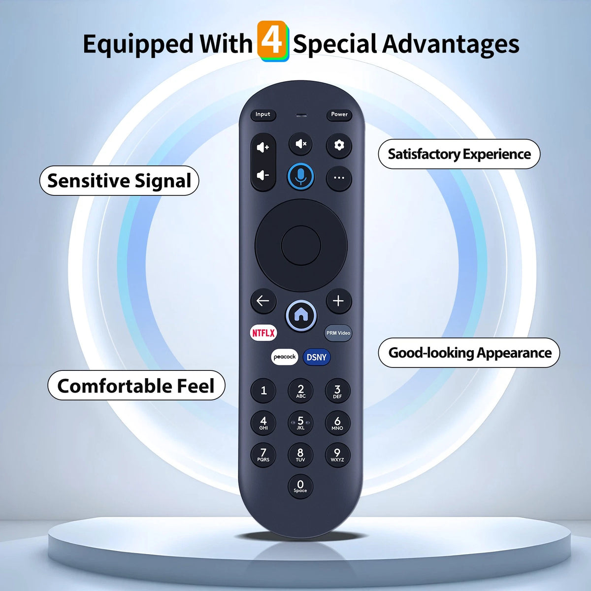 For Hisense X Voice Bluetooth MG3-R34010/297107 Remote Control 43A6GX 50A6G