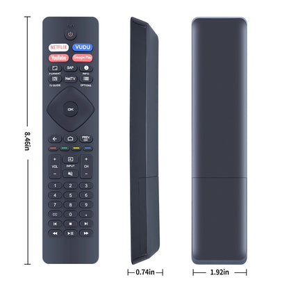 NH800UP BT800 URMT47CND002 Remote Control For Philips Android TV 55PFL5704/F7