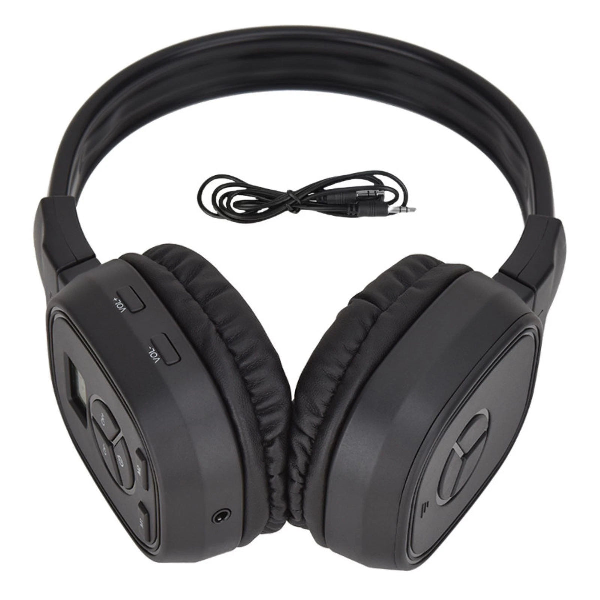 Portable Wireless FM Radio Headset perfect for using on your computer or MP3