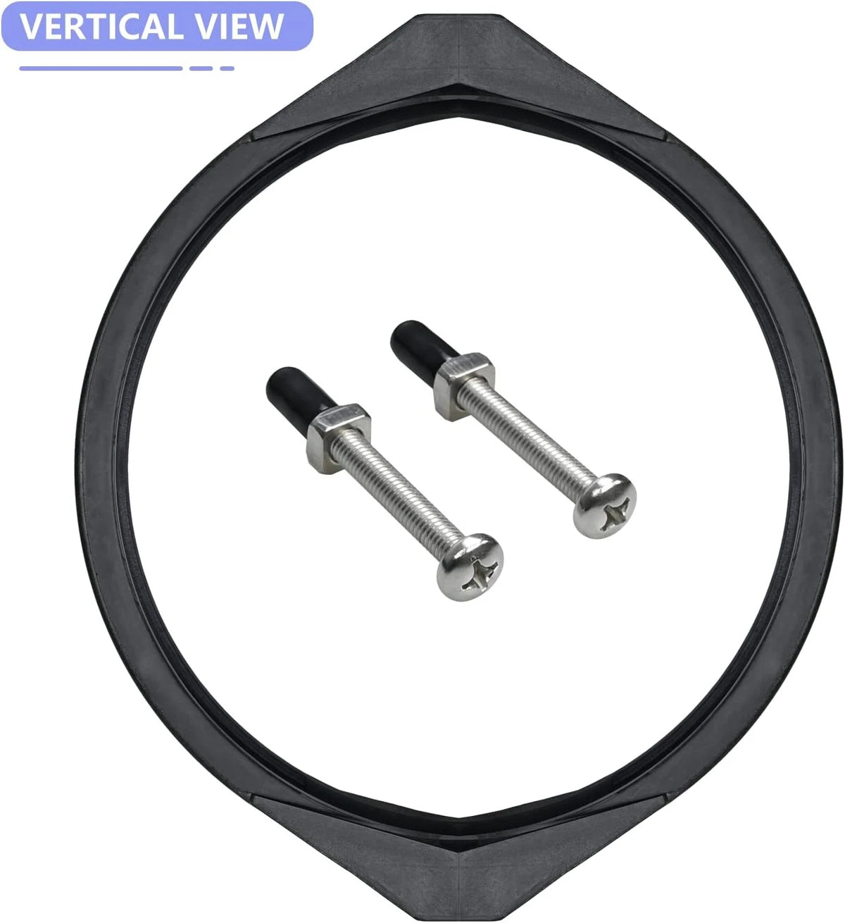 GMX600NM Noryl Flange Valve Clamp 8 to 8.5 inch,Compatible with Hayward...