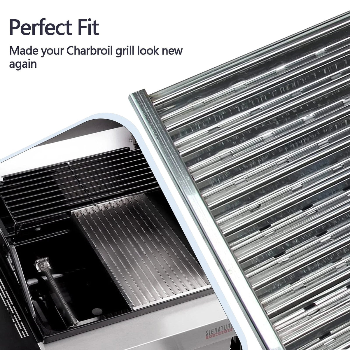 Hongso 18 3/8" Emitter Grates 18 x 17 1/4" (2-Burner / Grates)