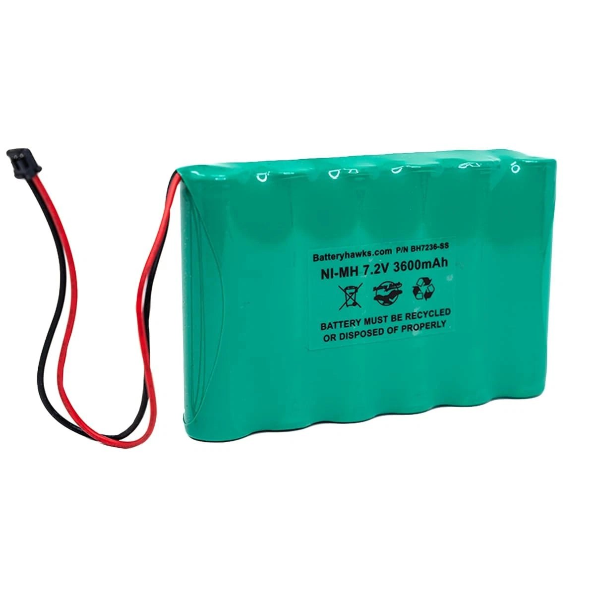 6PH-H-4/3A3600-S-D22 7.2v 3600mAh Ni-MH DSC IMPASSA 9057 Battery Wireless...