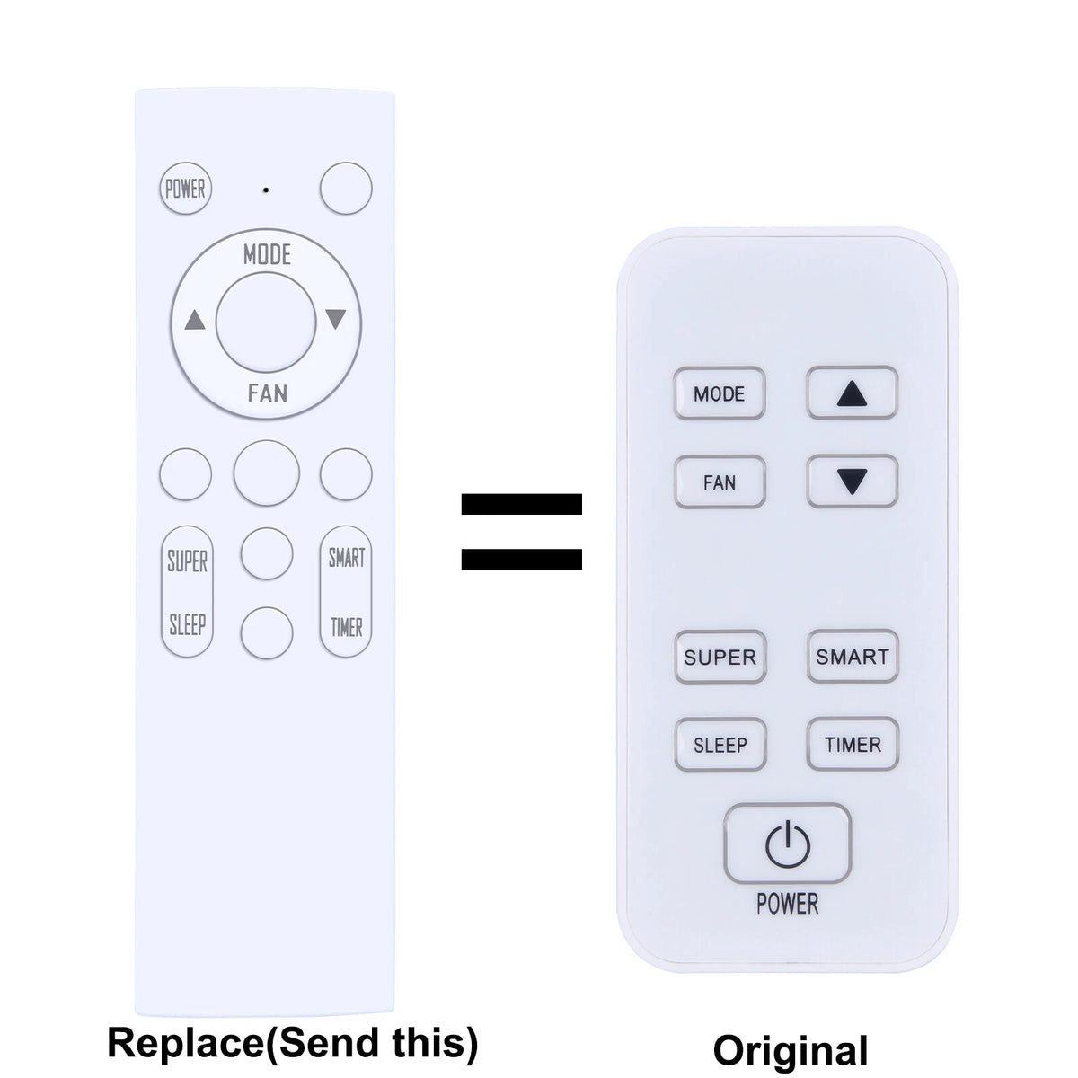 DG11F1-03 Replacement Remote Control For Hisense Air Conditioner