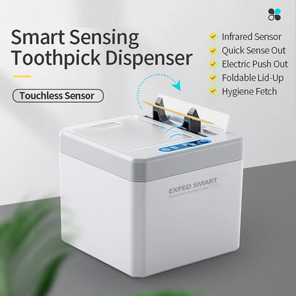 Smart Toothpick Dispenser Auto Infrared Induction Toothpick Smart Storage Box r