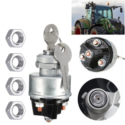 Universal 12V/24V Ignition Switch Replacement Part For Car Truck Tractor