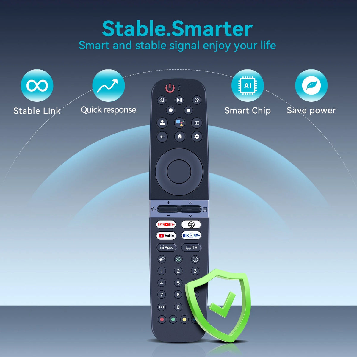 Remote Control For Grundig TV With Voice