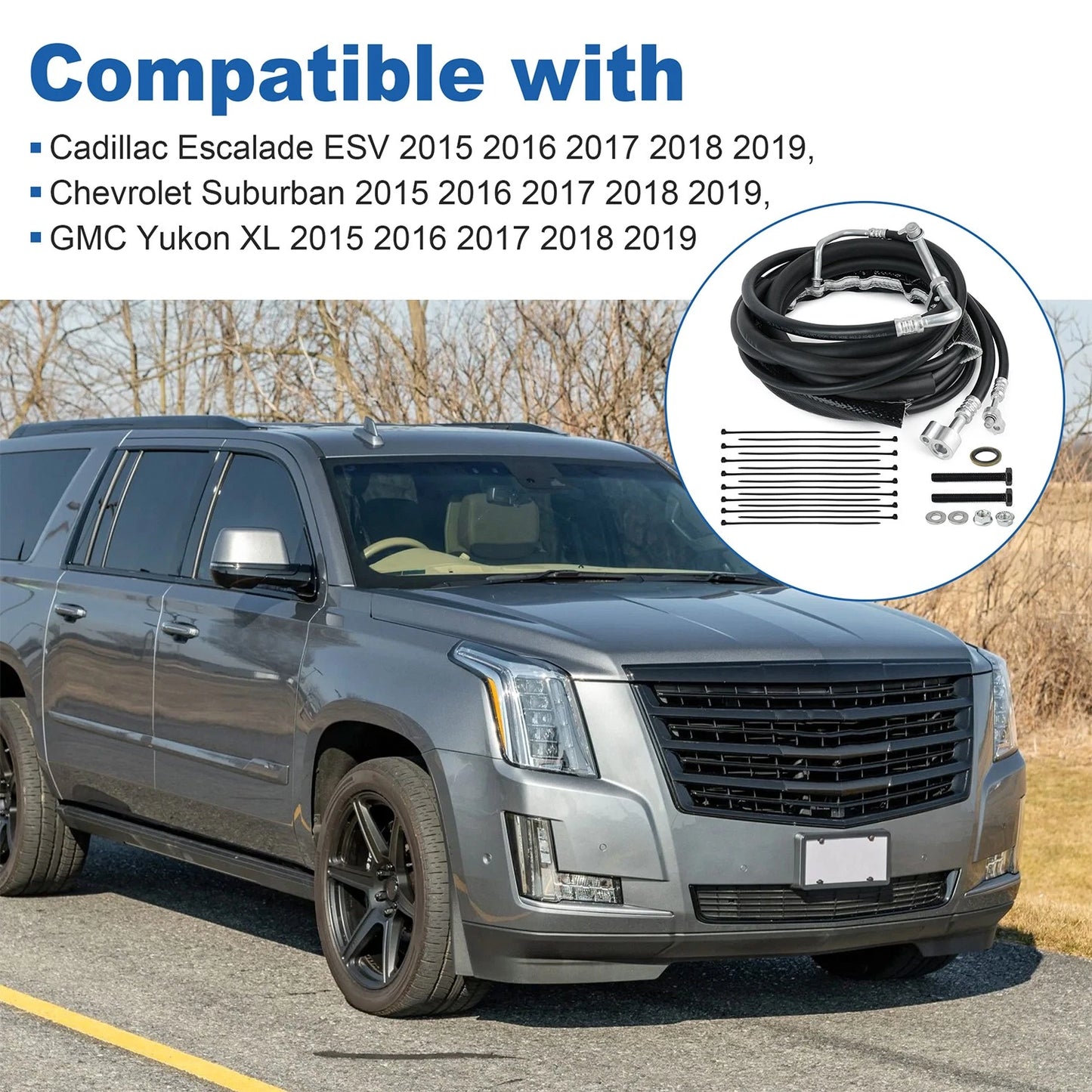 Rear A/C  Line Assembly for 2015-2019 Chevy Suburban, GMC Yukon XL