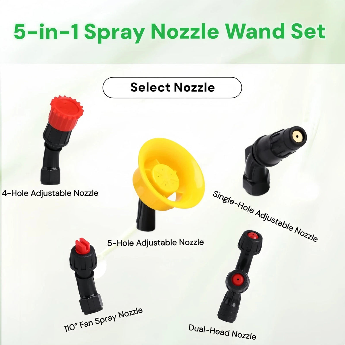 31" Telescoping Sprayer Wand Kit - 5 22 to 31 inches, colorfull