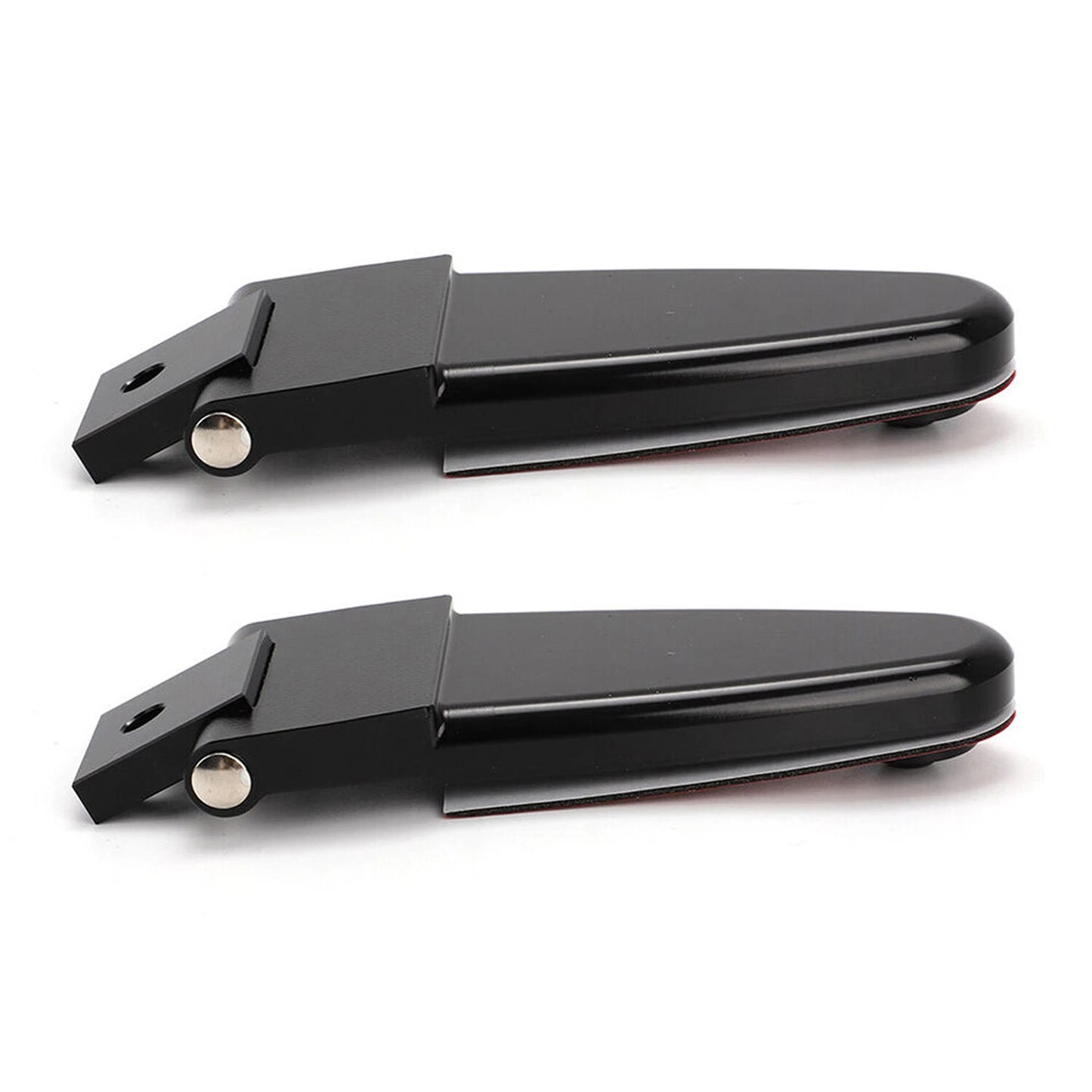 2 All Glass Rear Door Hinges with Hardware 103528-100XL/100LE for LEER Truck Cap