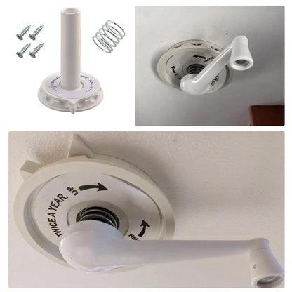 VIDABTE RP-6300 RV TV Antenna Directional Handle, Handle White