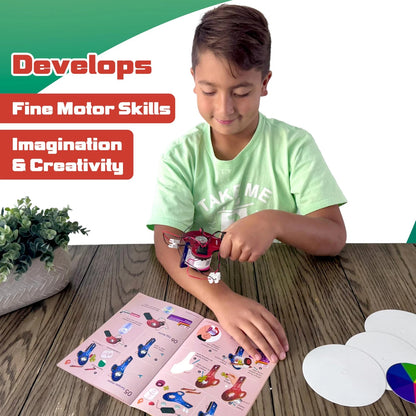 Butterfly EduFields 100+STEM Robotics Gift 5 x 10 x 1 inches, Multi Color