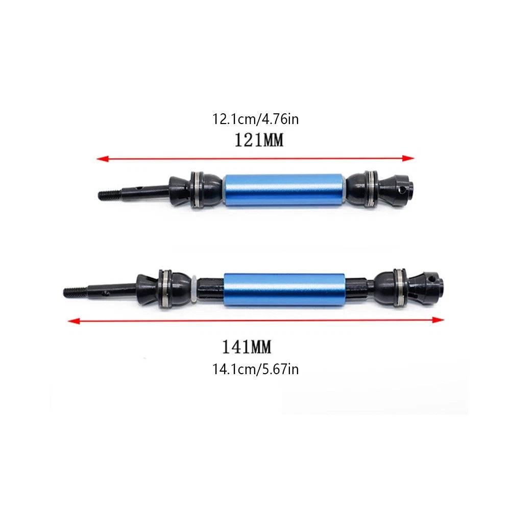 Front/Rear Universal CVD Drive Shaft For ECX 2WD Circuit Ruckus Torment 1/10 t